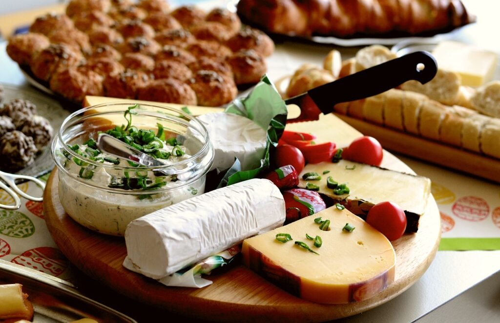 cheese, cheese platter, party, buffet, food, meal, yummy, cheese plate, hearty, gourmet, nourishment, dairy product, type of cheese, enjoyment, starter, soft cheese, snack, kitchen, bread time, cheese, cheese, cheese, cheese, cheese, cheese platter, cheese platter, buffet, buffet, buffet, cheese plate